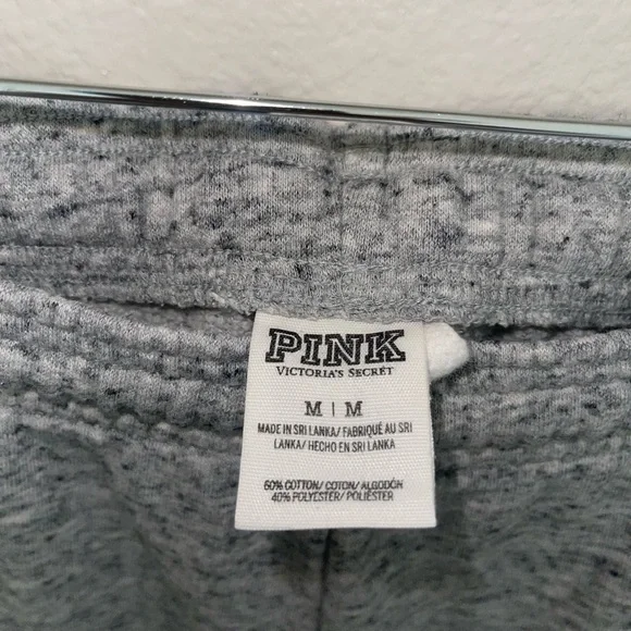 Victoria’s Secret PINK Gray Matching Set Hoodie + Baggy Pants - Picture 3 of 8